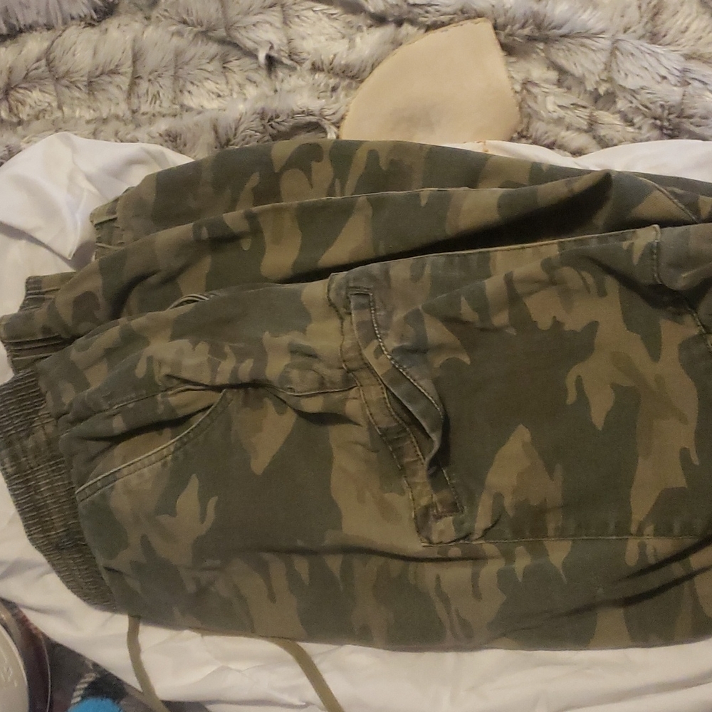Camo Hollistet Joggers